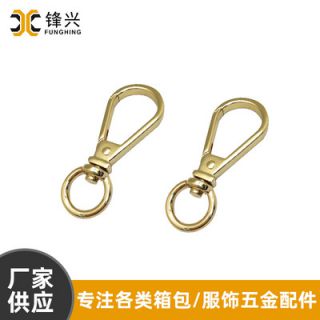 金属饰品diy钩扣挂件五金钩子钥匙扣配件 女包MILAN.COM,米兰(中国)
手链扣厂家直供